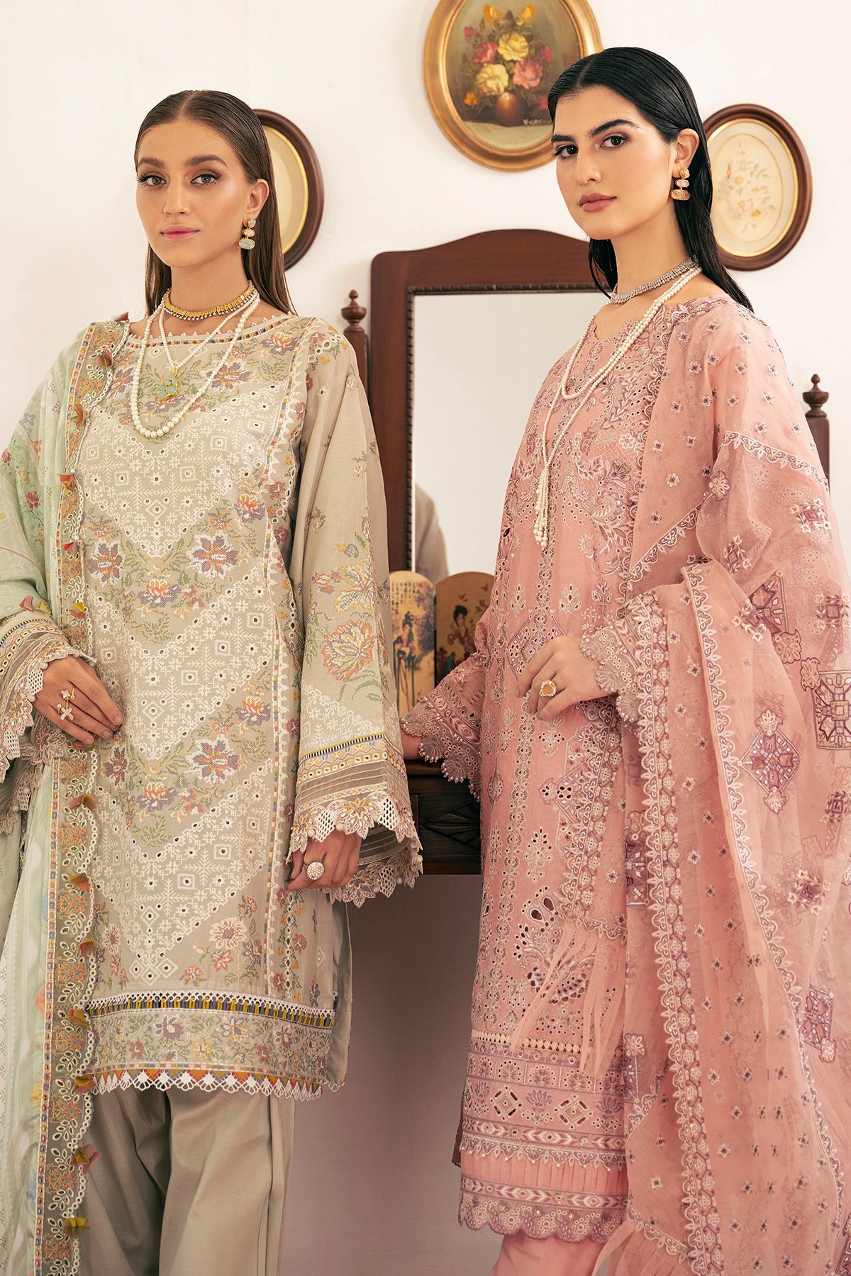 Baroque - EMBROIDERED LAWN  SL11-D07