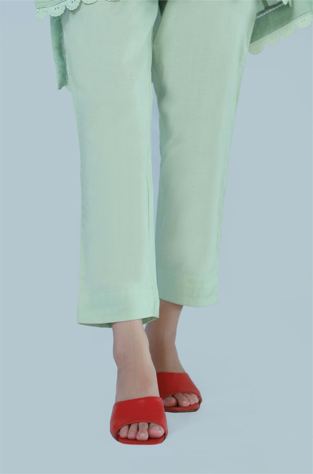 Bareeq Outfits - Blossom Voyage Embroidered Cambric 2 Piece