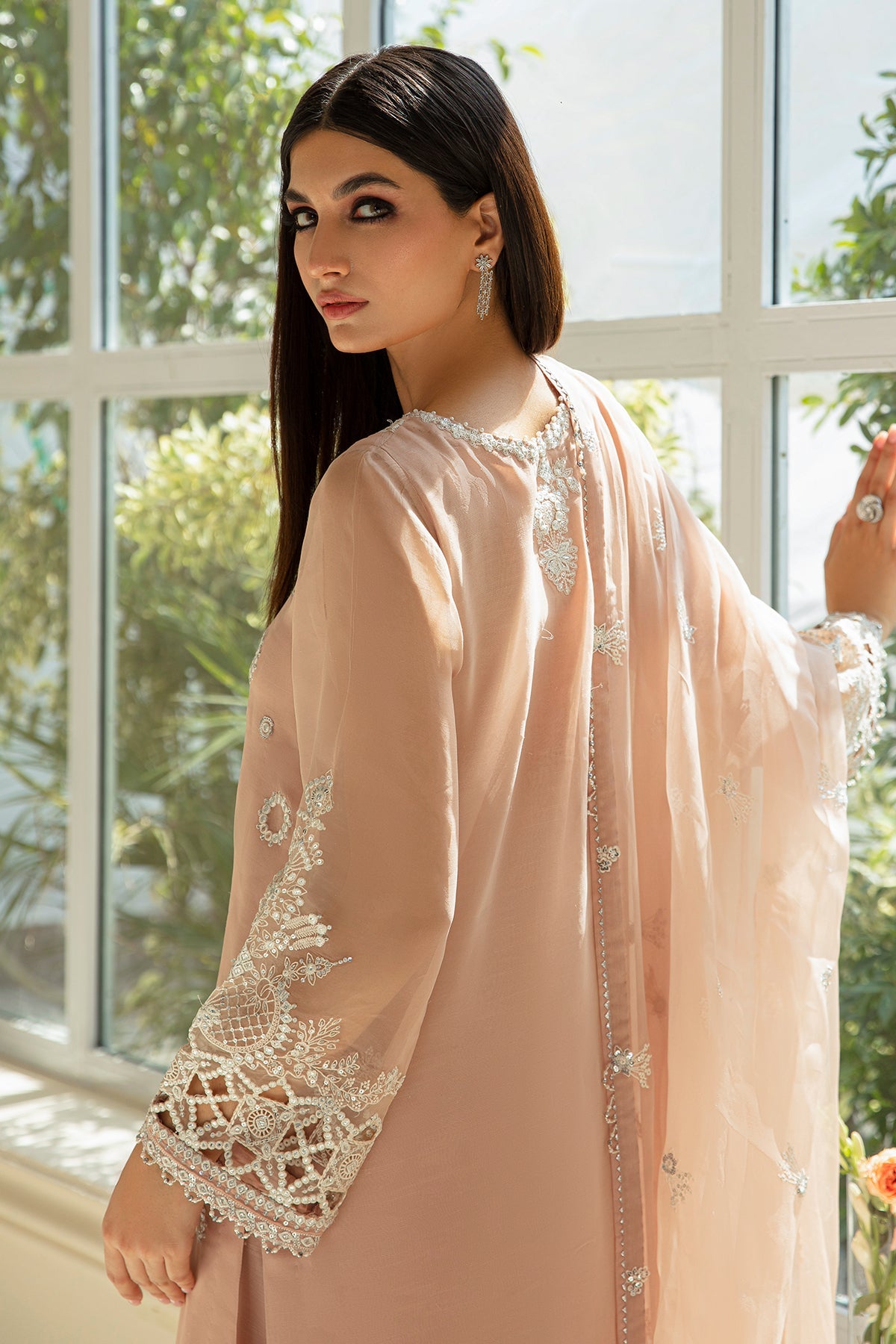 Baroque - EMBROIDERED CHIFFON UF-389