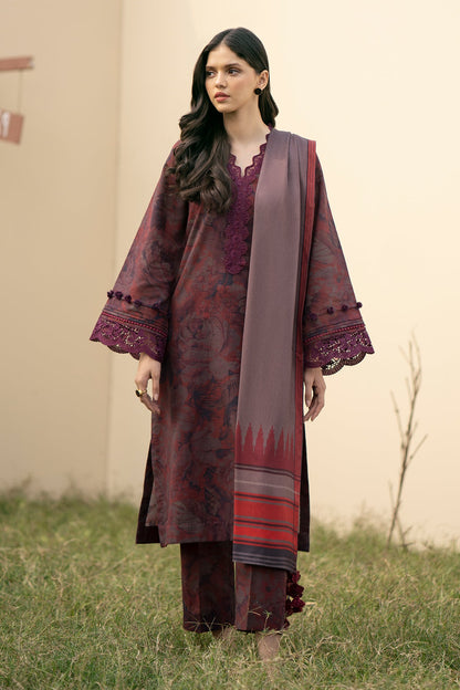 Baroque - DIGITAL PRINTED SLUB KHADDAR UF-490