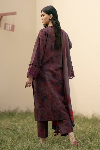 Baroque - DIGITAL PRINTED SLUB KHADDAR UF-490