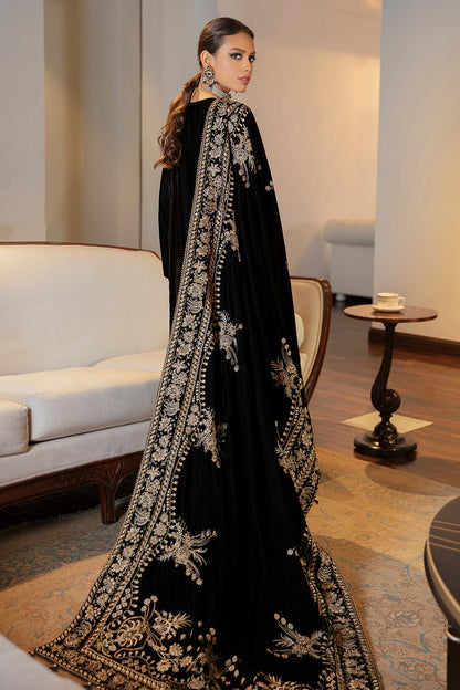 Baroque - EMBROIDERED VELVET SHAWL VS-24