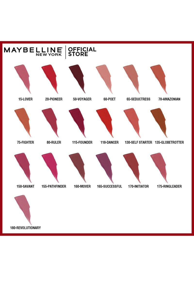 SuperStay Matte Ink Liquid Lipstick - 150 Savant