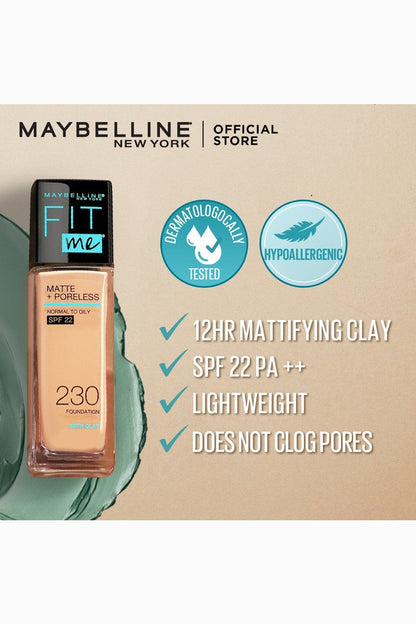 Fit Me! Matte & Poreless Foundation - 112 Natural Ivory