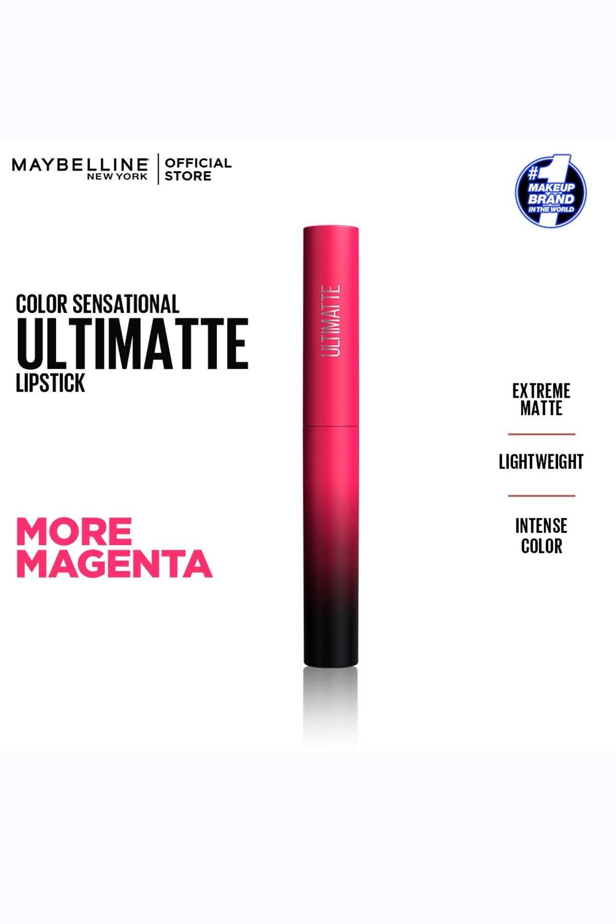 Color Sensational Ultimatte Lipstick - More Magenta