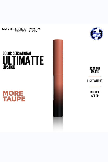 Color Sensational Ultimatte Lipstick - More Taupe