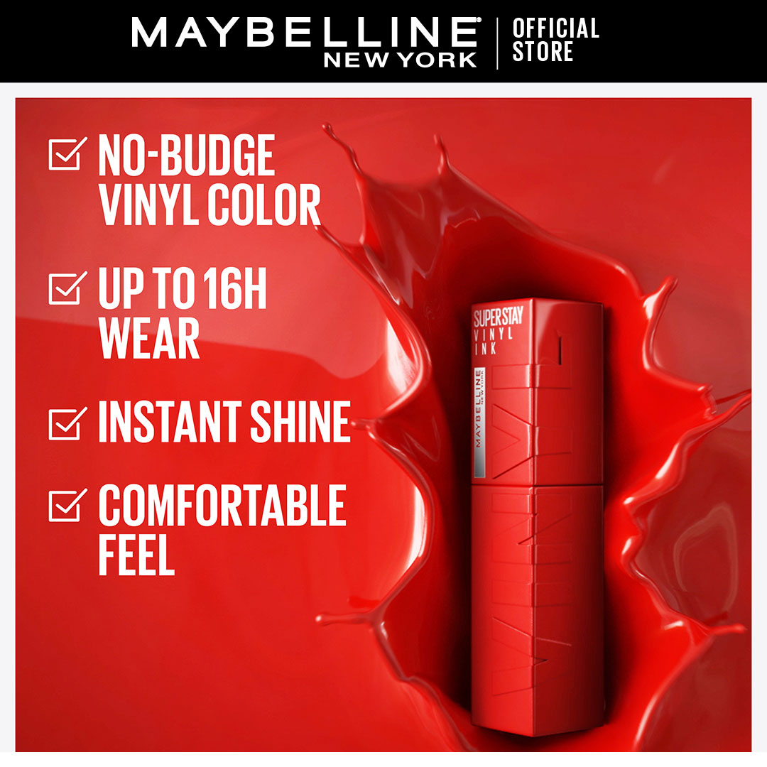 Maybelline New York Superstay Vinyl Ink - Cheeky