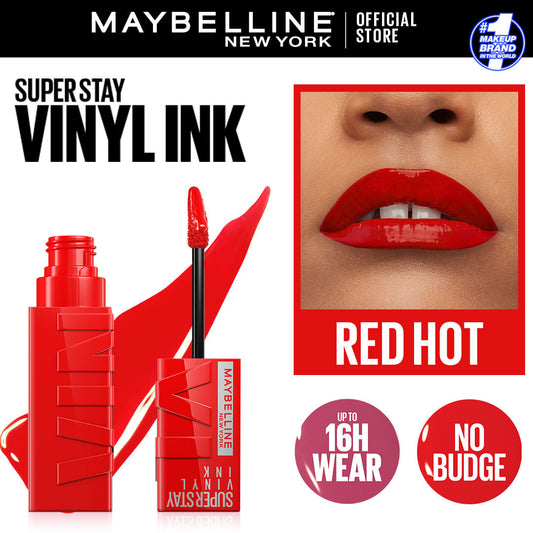 Maybelline New York Superstay Vinyl Ink - Redhot