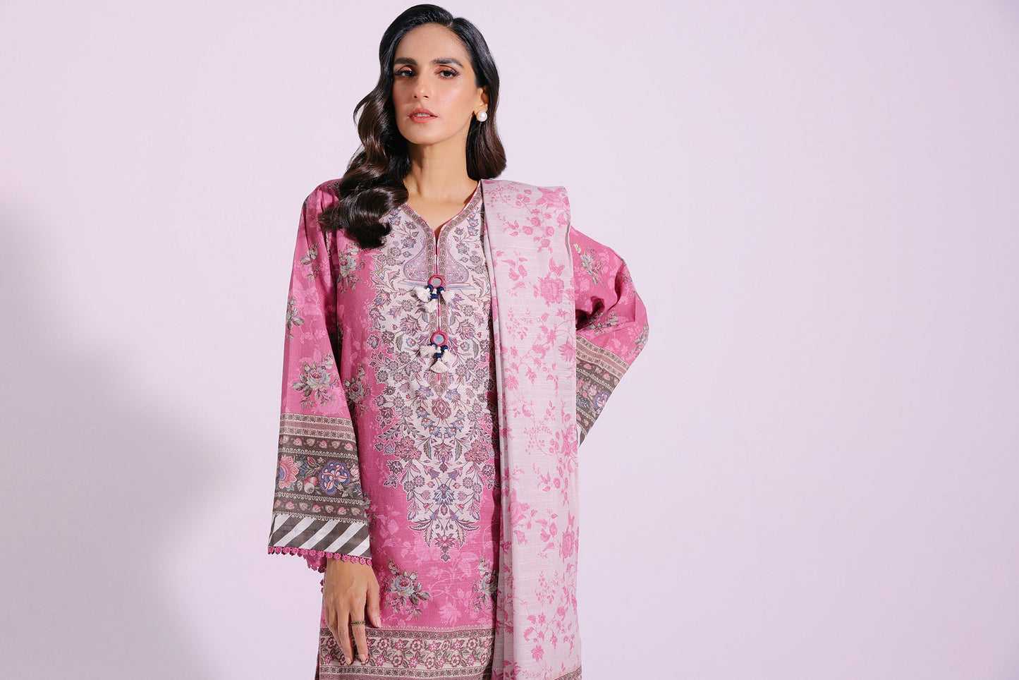 Ethnic - PRINTED SUIT (E0286/202/410)