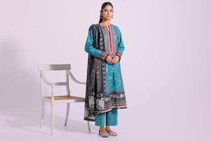 Ethnic - PRINTED SUIT (E0268/202/711)