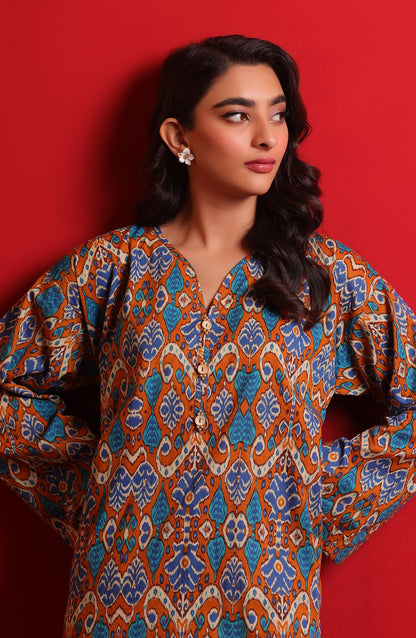 Orient - Stitched 2 Piece Printed Cambric Shirt and Cambric Pant