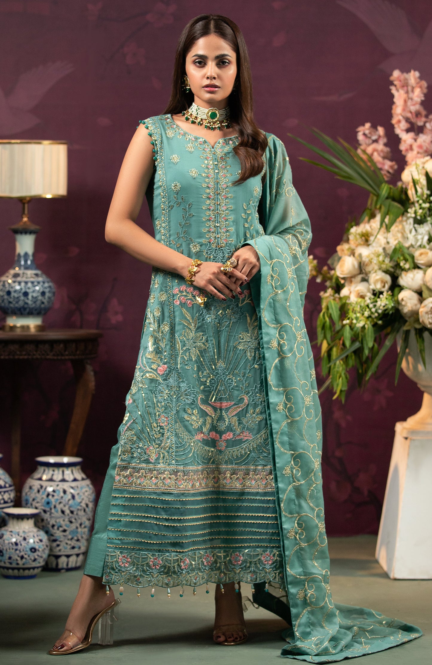 Alzohaib - 3 PIECE LUXURY FORMAL AZF'23-07