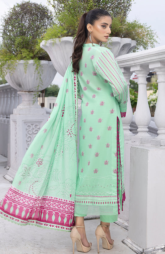 Alzohaib - 3 Piece Unstitched Printed Lawn-MDL-23-07