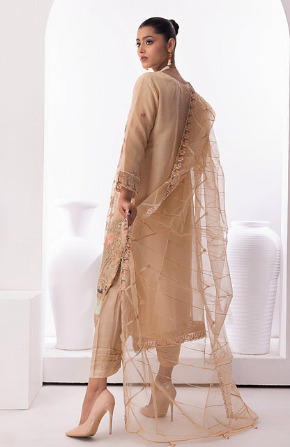 Alzohaib - 3 PC - STITCHED ORGANZA SERIES-AZP-23-07