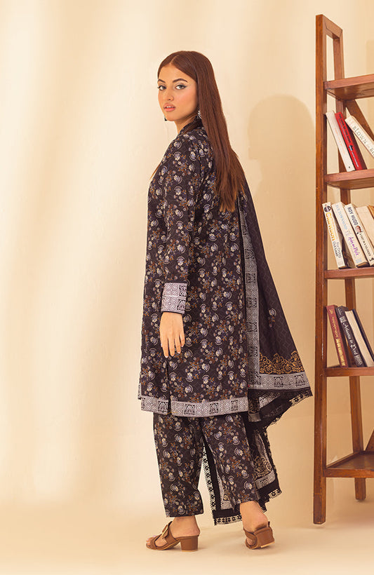 Alzohaib - 3 PIECE UNSTITCHED PRINTED LAWN-CPP-23-07