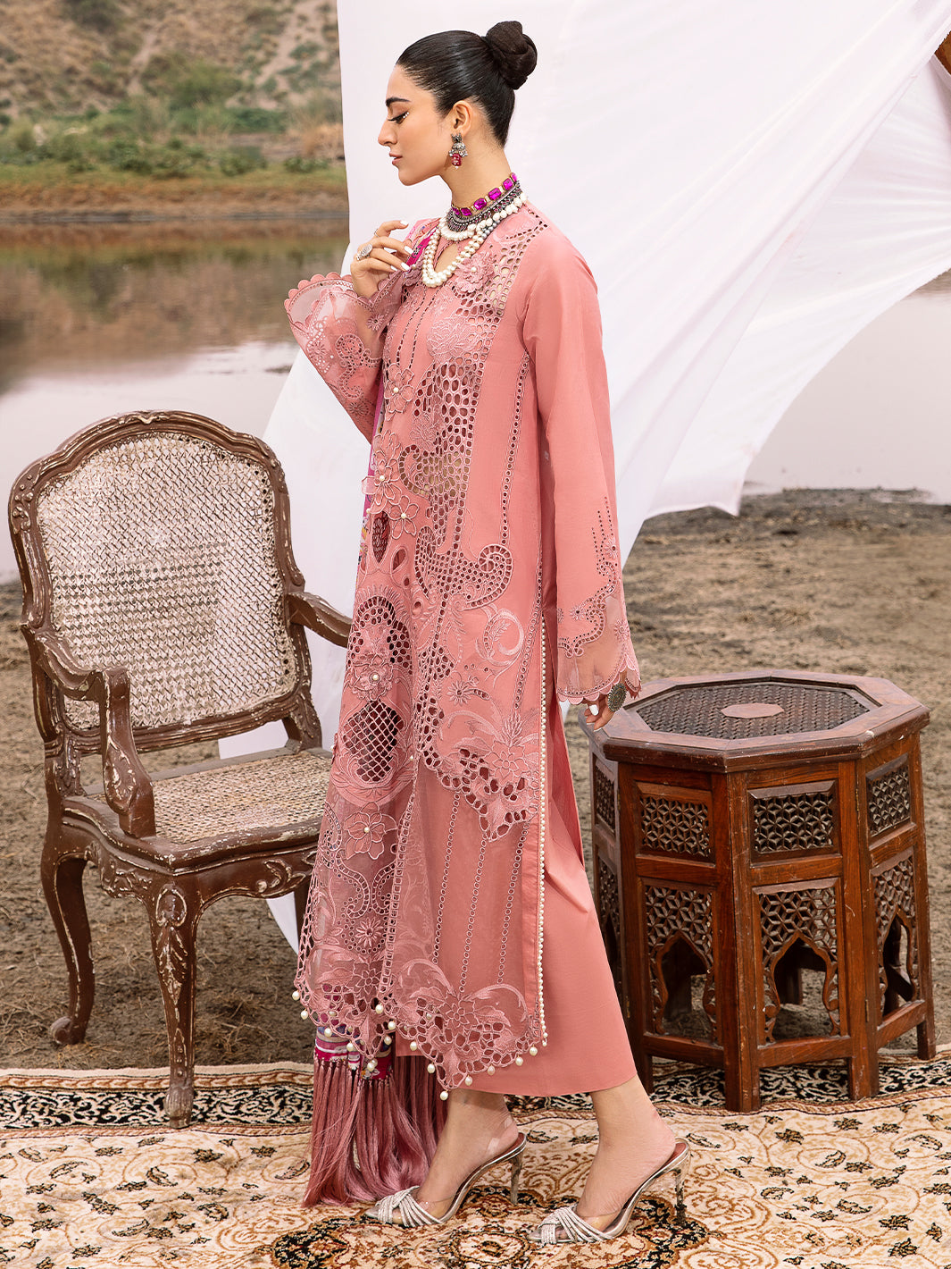 Binilyas - 716 - A | Three PC Luxury Unstitched