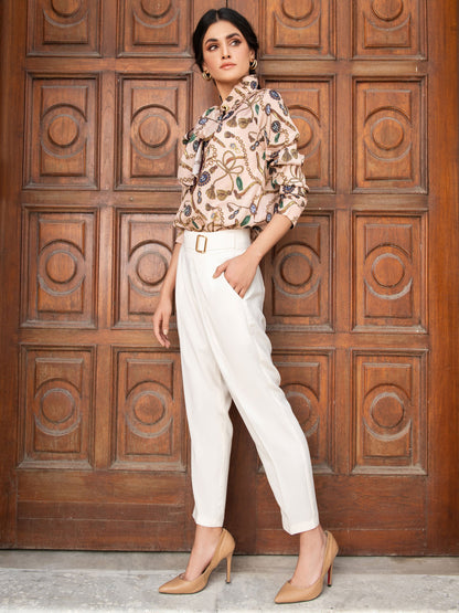 Limelight - Printed Silk Shirt