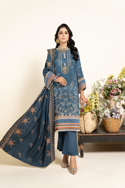 3PC Anarkali Digital Linen 76