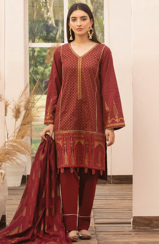 Orient - Unstitched 3 Piece Printed Lawn Suit