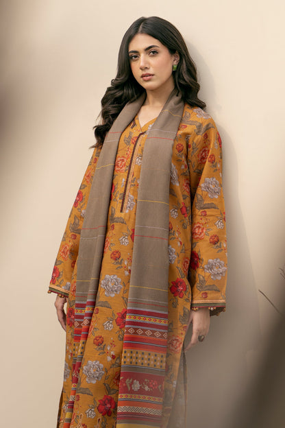 Baroque - DIGITAL PRINTED SLUB KHADDAR UF-491