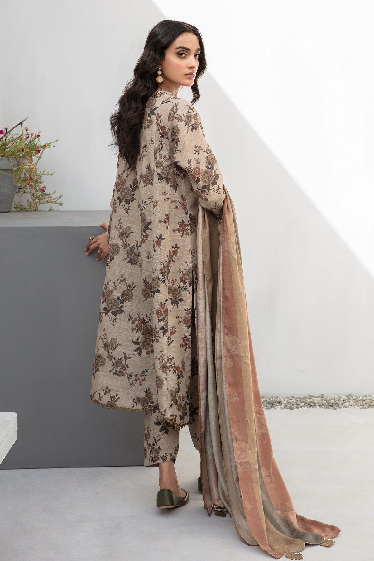 Baroque - DIGITAL PRINTED VISCOSE KHADDAR UF-455