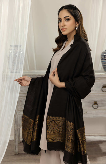 Seran - Brown Gold - Shawl