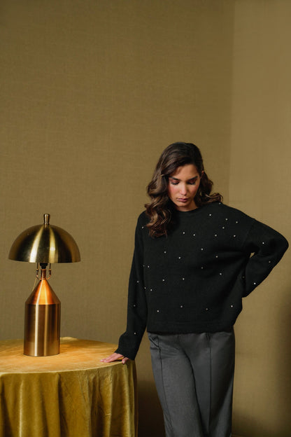 Ethnic - EMBELLISHED SWEATER (E1269/108/902)