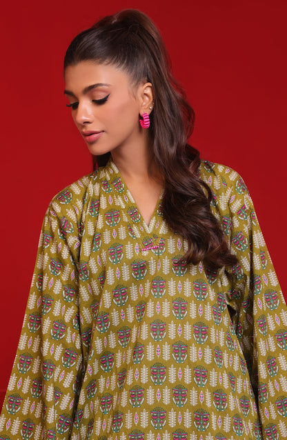 Orient - Stitched 2 Piece Printed Cambric Shirt and Cambric Pant