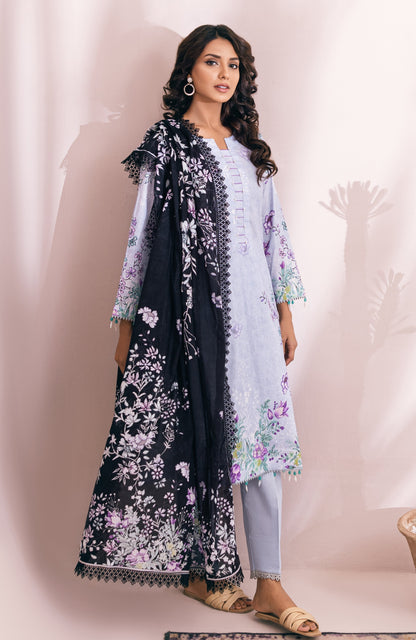 Alzohaib - 3-Piece Unstitched Digital Printed Cambric-MDP-23-08