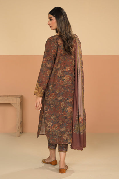 Baroque - DIGITAL PRINTED SLUB KHADDAR UF-481