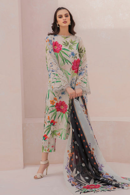 Baroque - EMBROIDERED LAWN UF-332