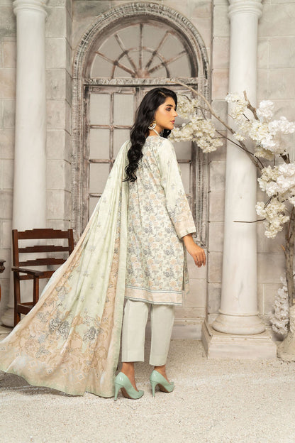 3PC Anarkali Linen Mother Collection 87