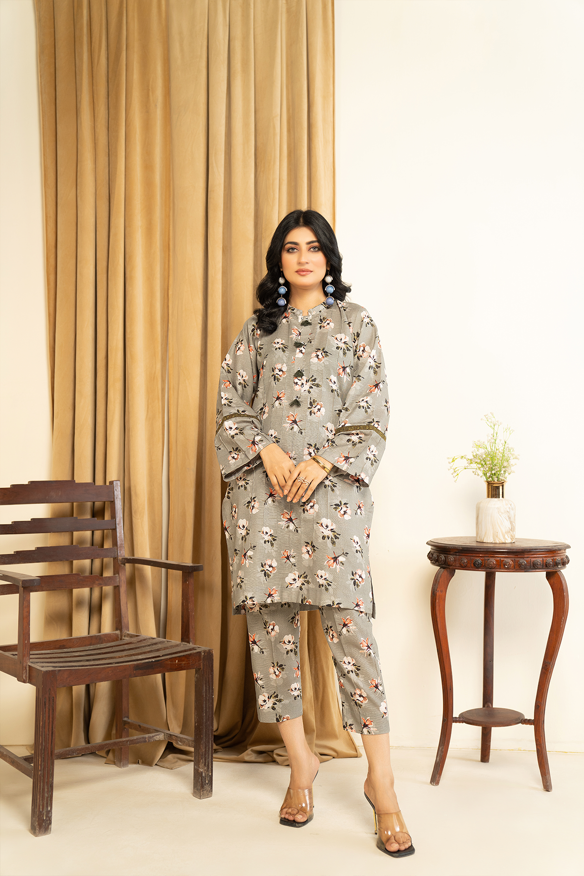 1PC Digital Khaddar Kurti 08