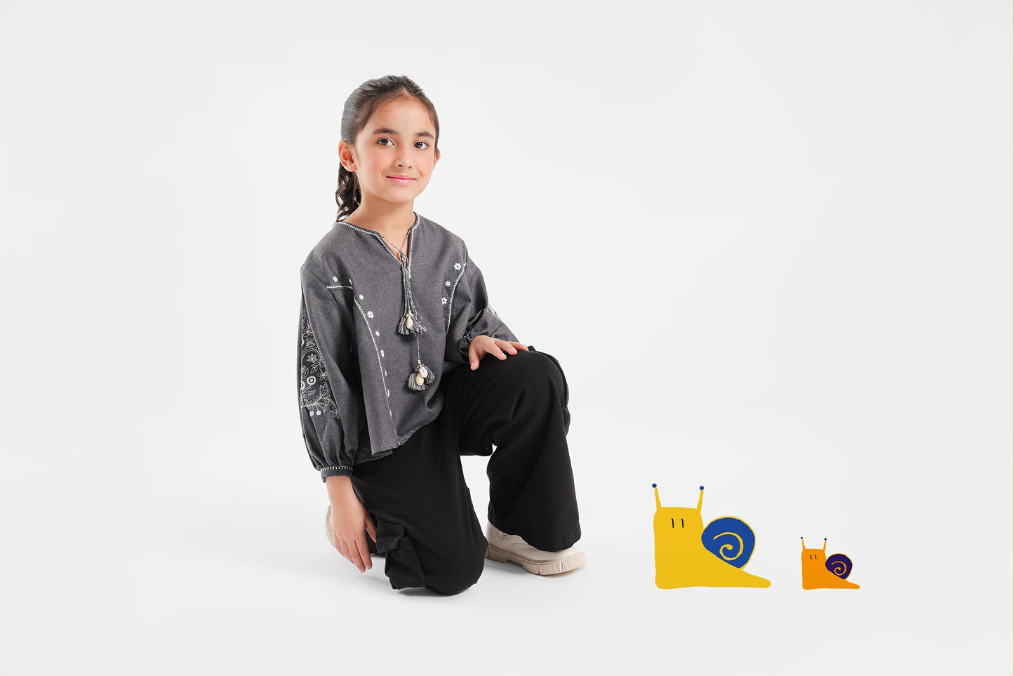 Ethnic - EMBROIDERED TOP (E0777/401/903)