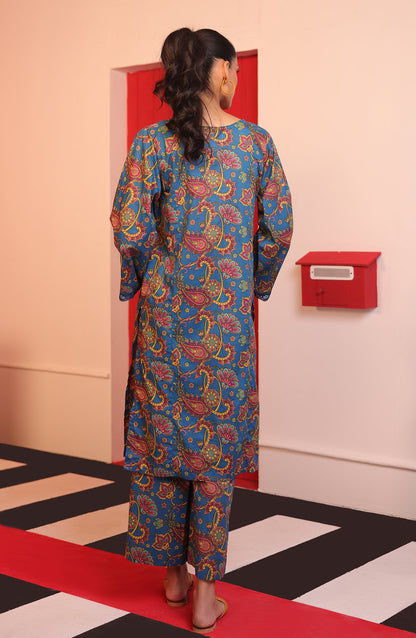 Orient - Stitched 2 Piece Printed Cambric Shirt and Cambric Pant