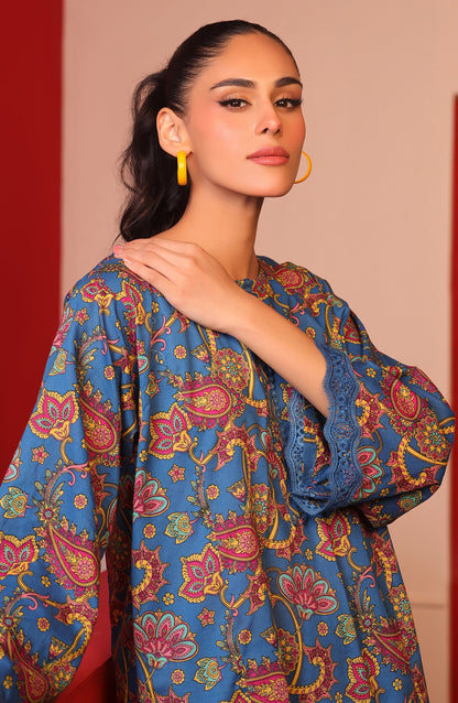 Orient - Stitched 2 Piece Printed Cambric Shirt and Cambric Pant