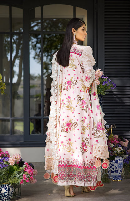 Alzohaib - 3 Piece Unstitched Luxury Embroidered Lawn-MLL-23-09