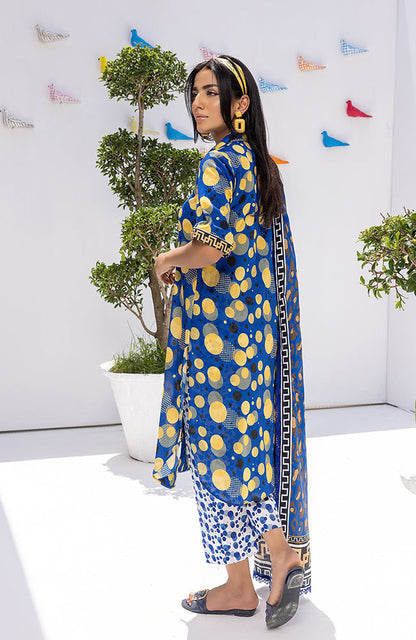 Alzohaib - 3 PIECE UNSTITCHED PRINTED LAWN-CPP-2-23-09