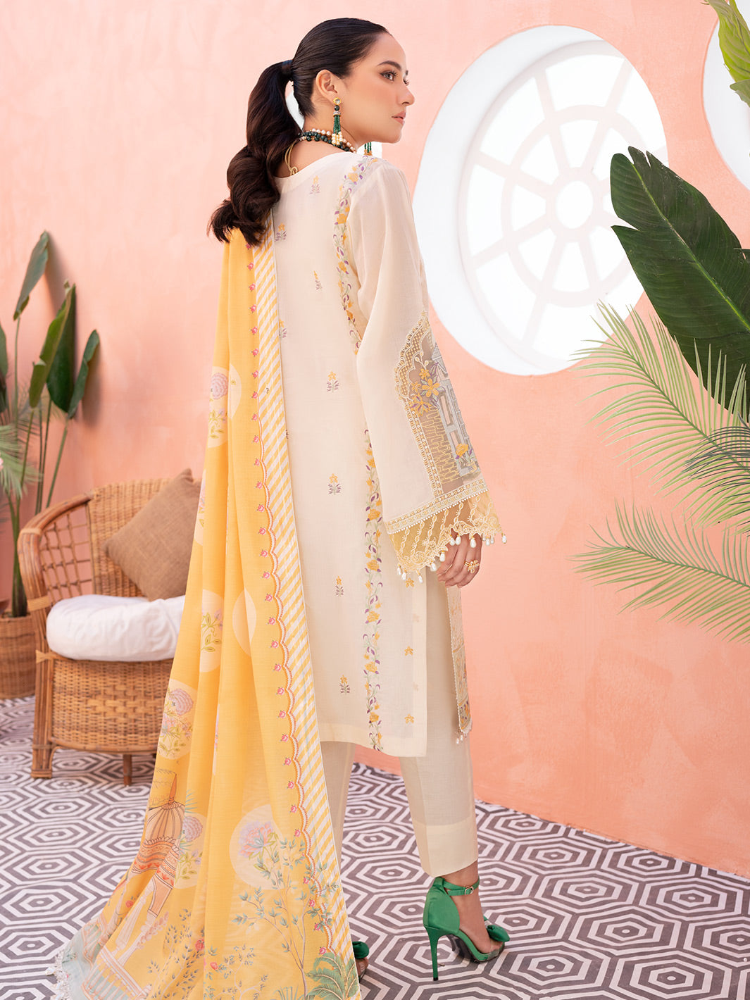 Binilyas - 902-B | Three Piece Unstitched