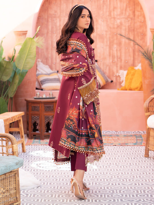 Binilyas - 903-B | Three Piece Unstitched