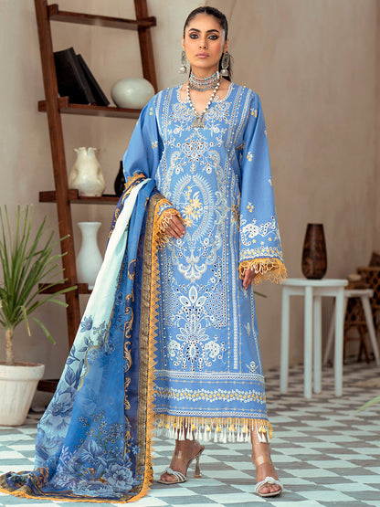 Binilyas - 912 - A | Three Piece Unstitched