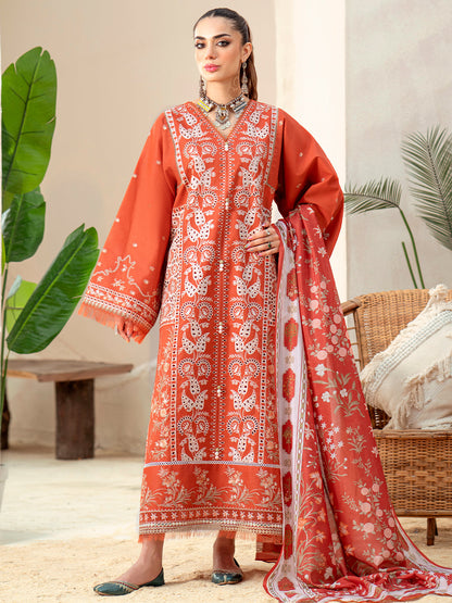 Binilyas - 913 - B | Three Piece Unstitched