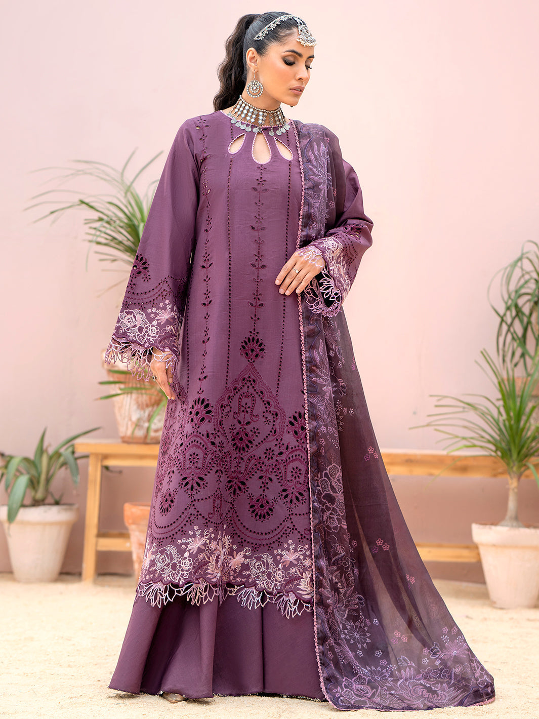 Binilyas - 914 - A | Three Piece Unstitched