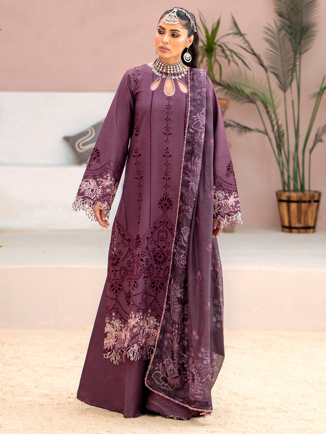 Binilyas - 914 - A | Three Piece Unstitched