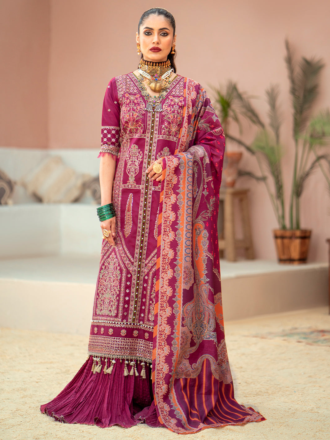 Binilyas - 915 - A | Three Piece Unstitched