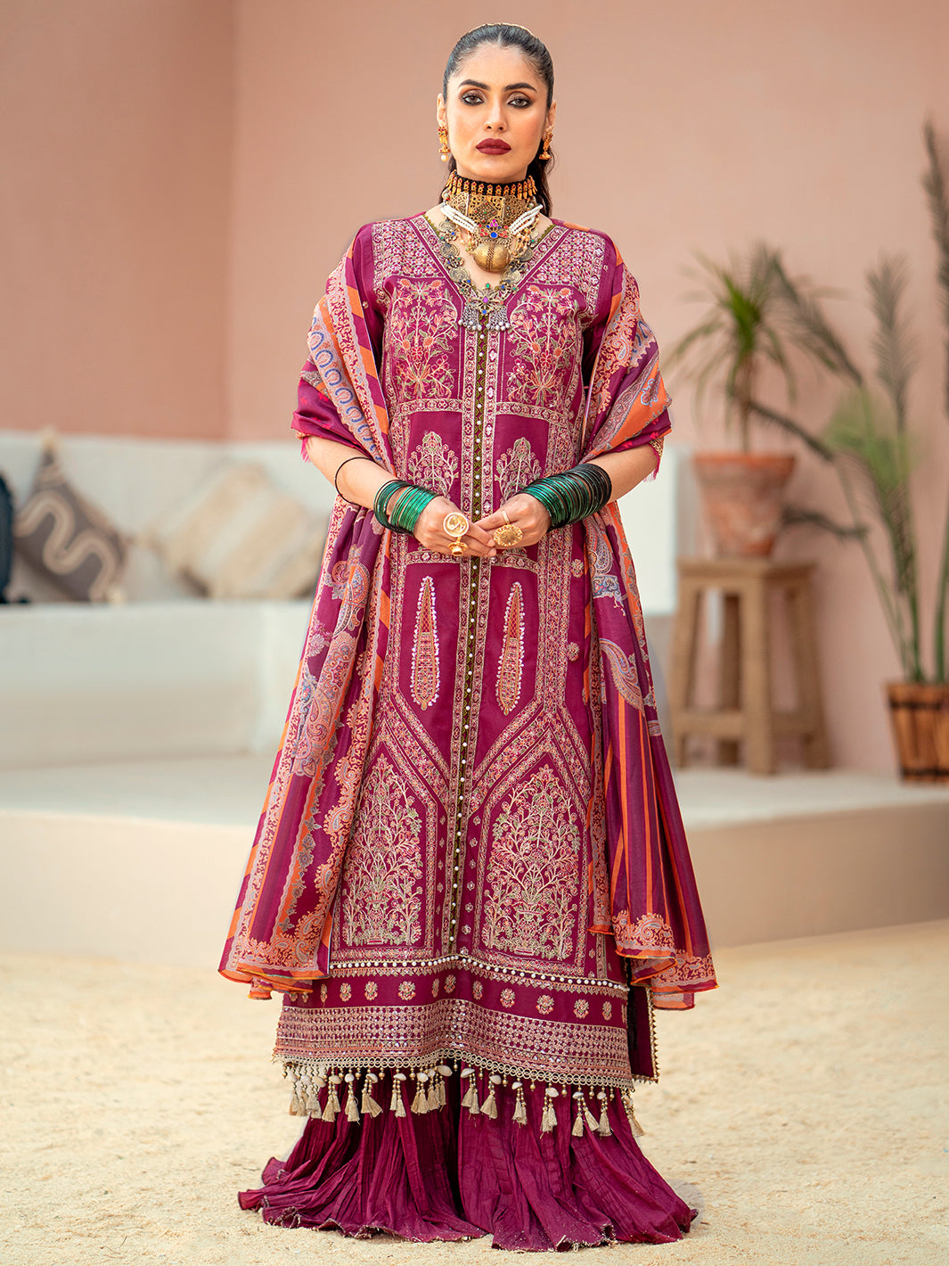 Binilyas - 915 - A | Three Piece Unstitched