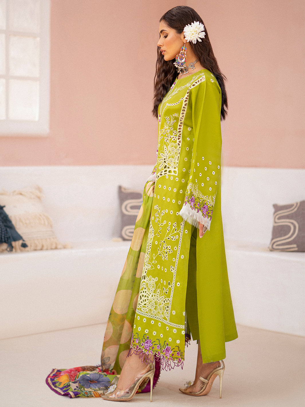 Binilyas - 916 - B | Three Piece Unstitched