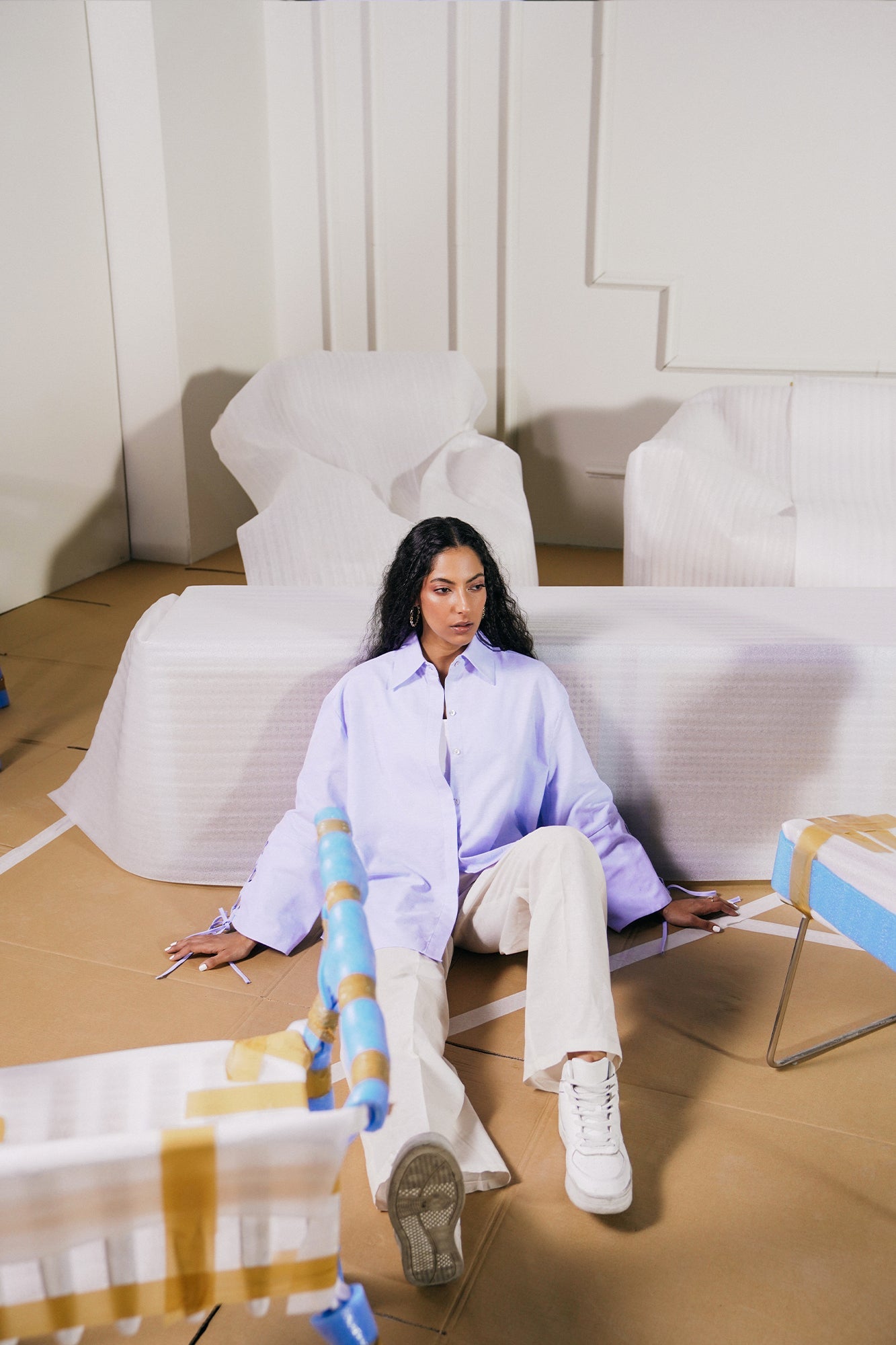 Ethnic - BUTTON DOWN TOP (E1090/108/616)