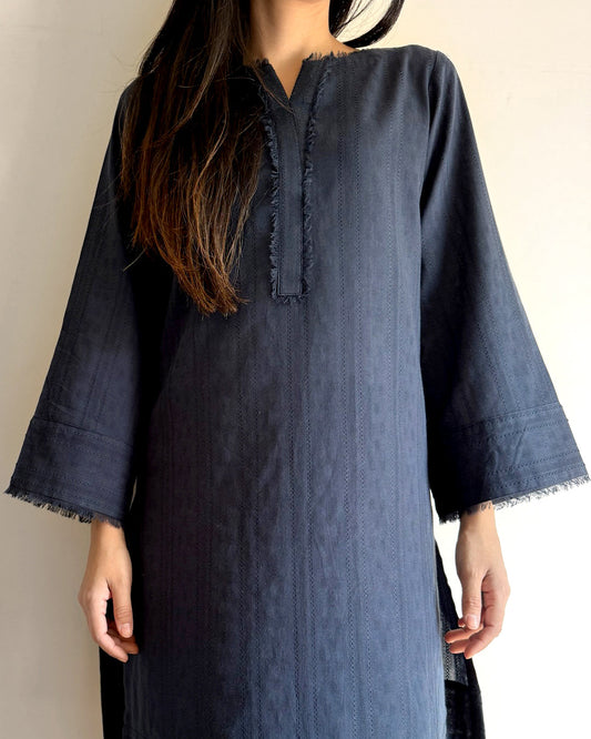 Ayesha Naveed - Navy Set