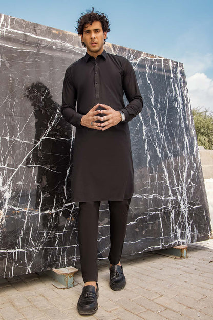 Dyed Cotton Shalwar Kameez